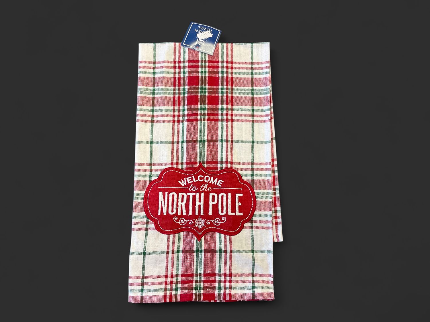 Welcome to the North Pole Towel