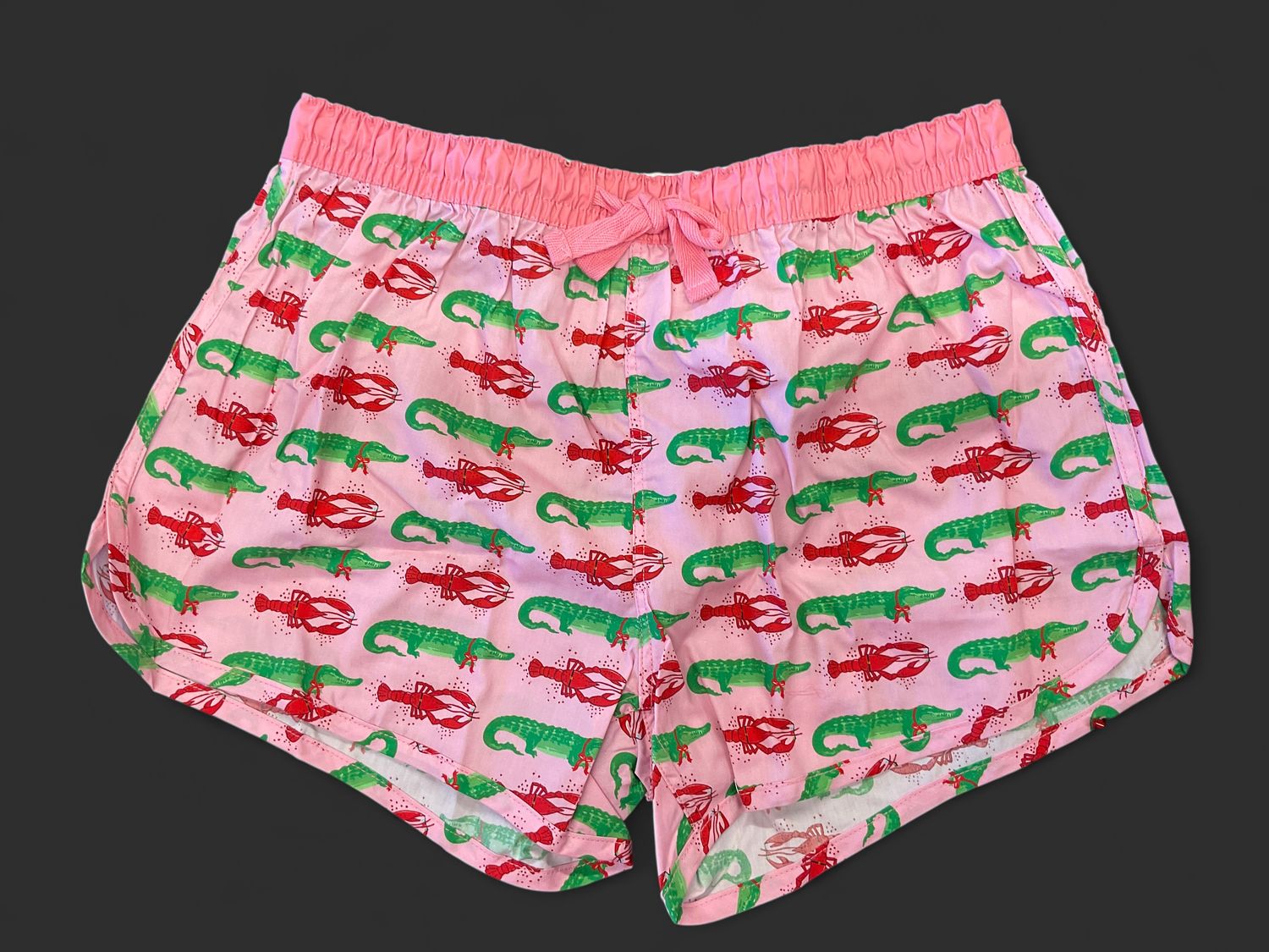 Women’s Cajun Christmas lounge shorts, Size: XS
