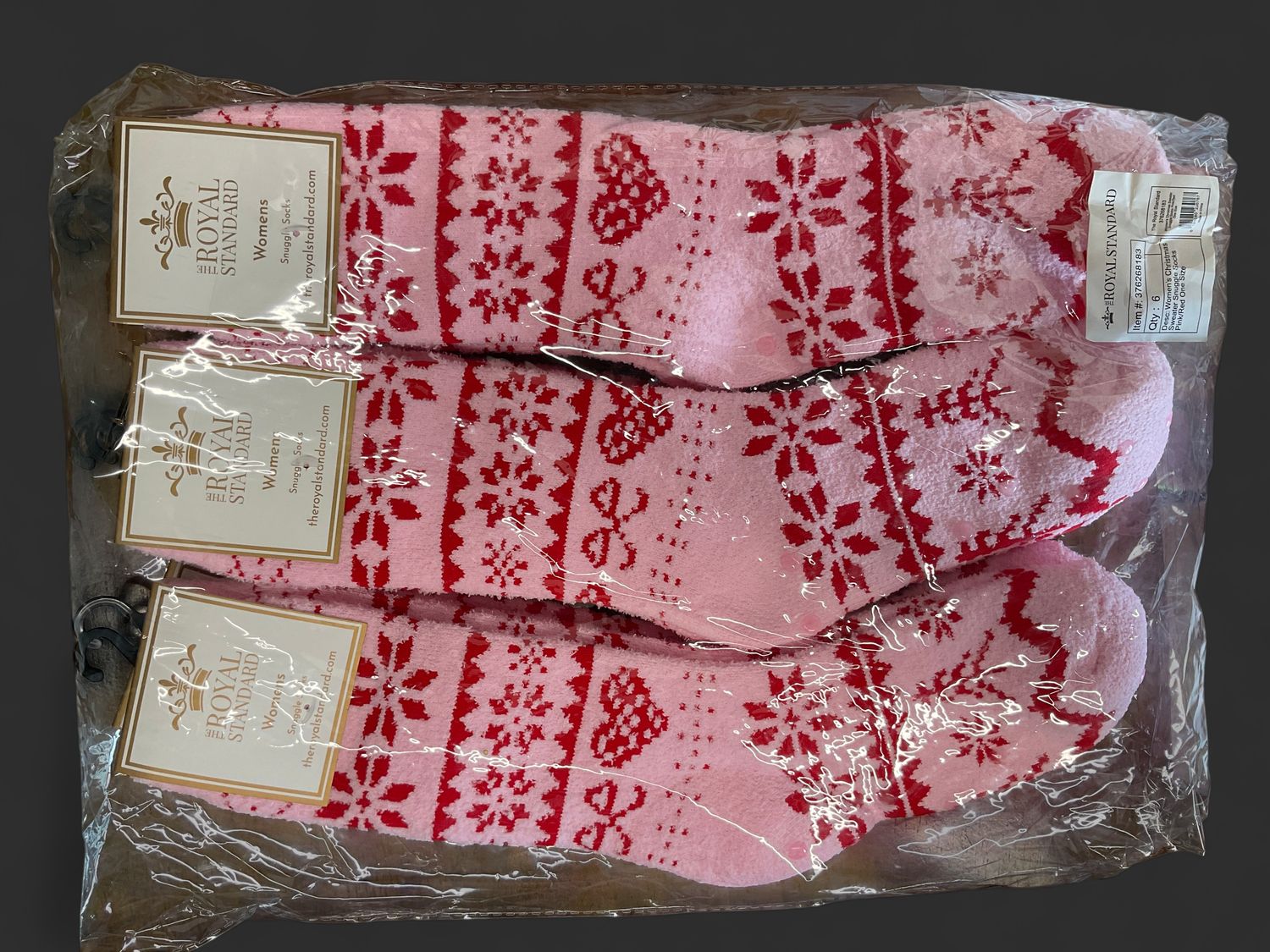 Women’s Christmas sweat sweater snuggle socks