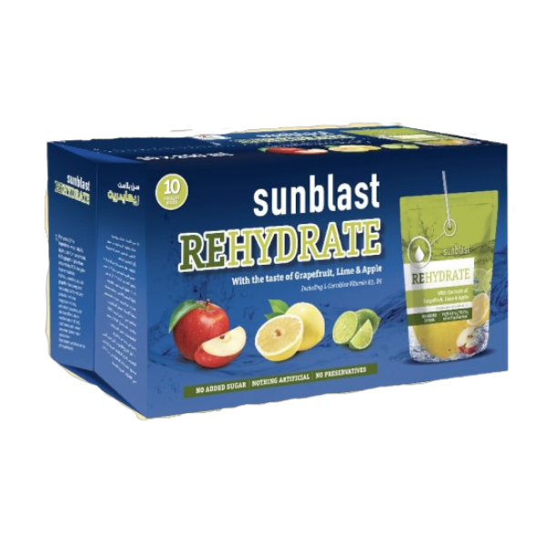 Sun-Blast Vitamin Water Rehydrate (Grapefruit-Lime)