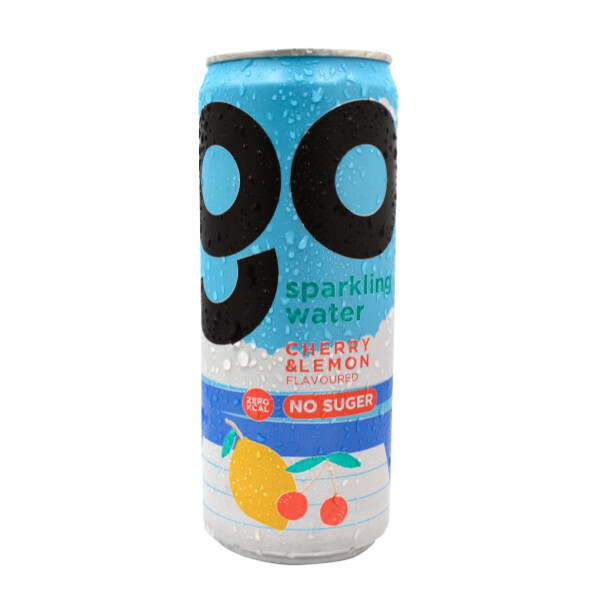 Go Sparkling Drink - Cherry &amp; lemon 330ml