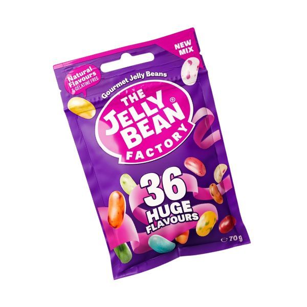 TJBF. Jellybean. Bag 36 Mix Flavours 70g