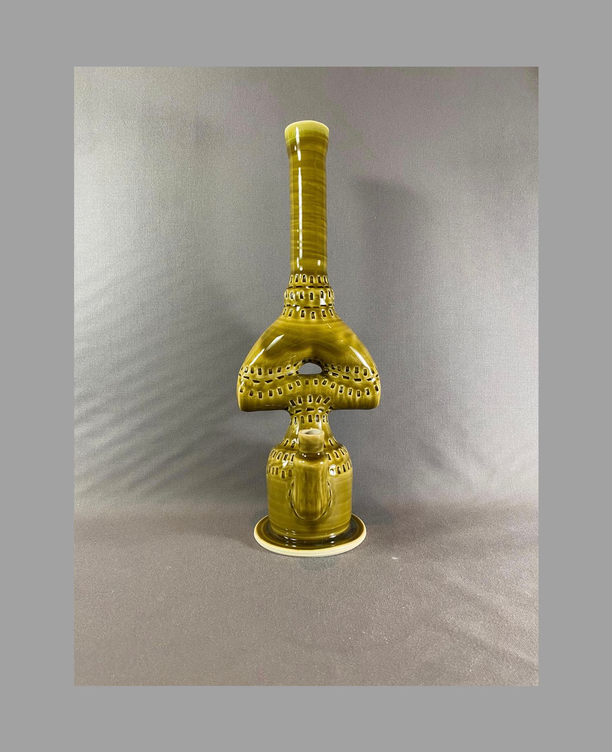 Rocket Ship Bong Brown