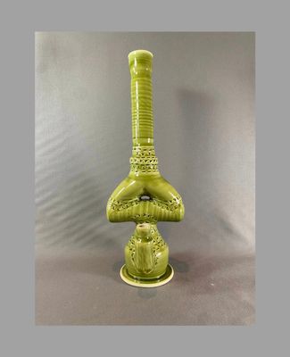 Rocket Ship Bong Green