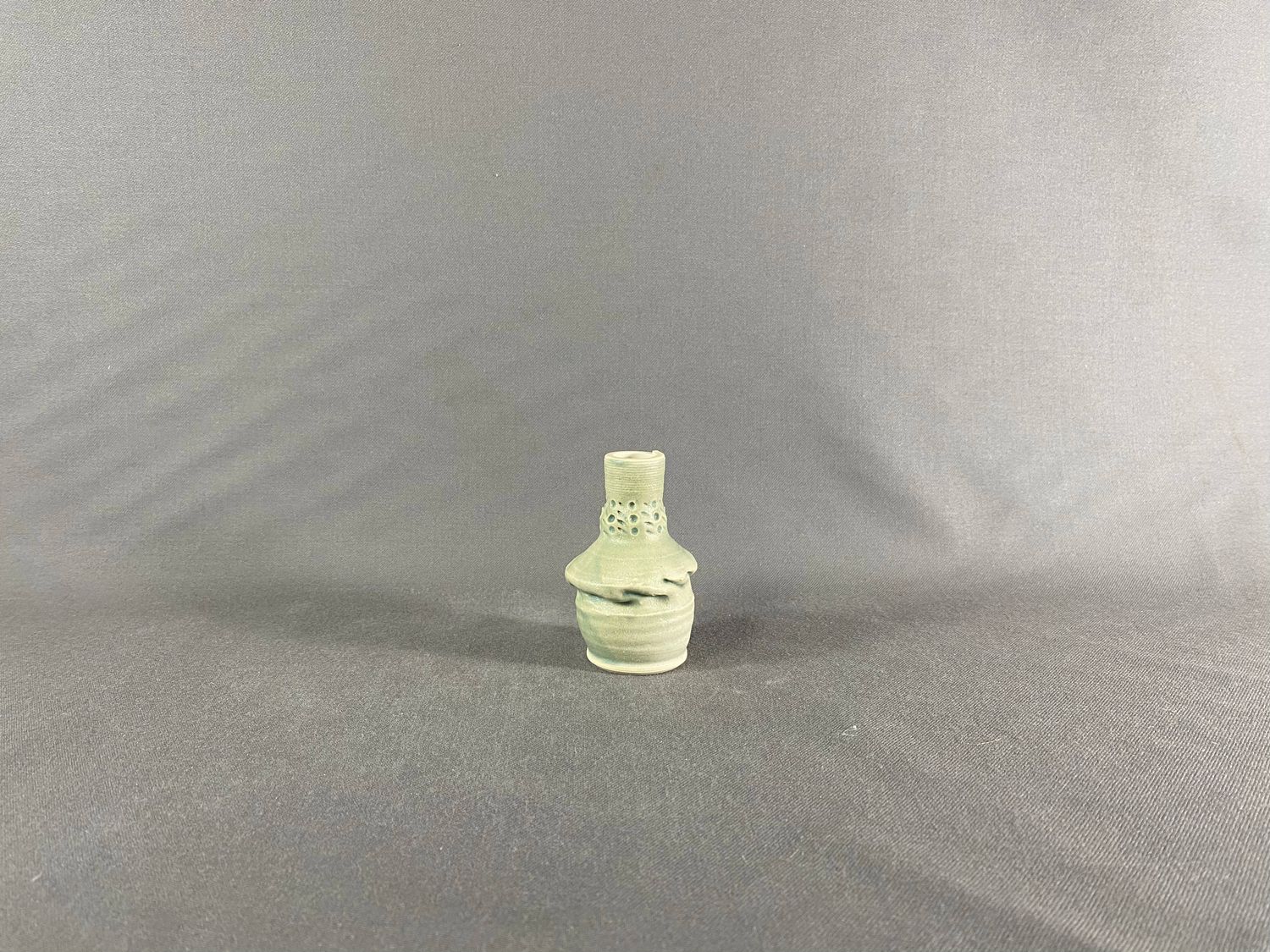 Bowl Piece Block Matte Blue