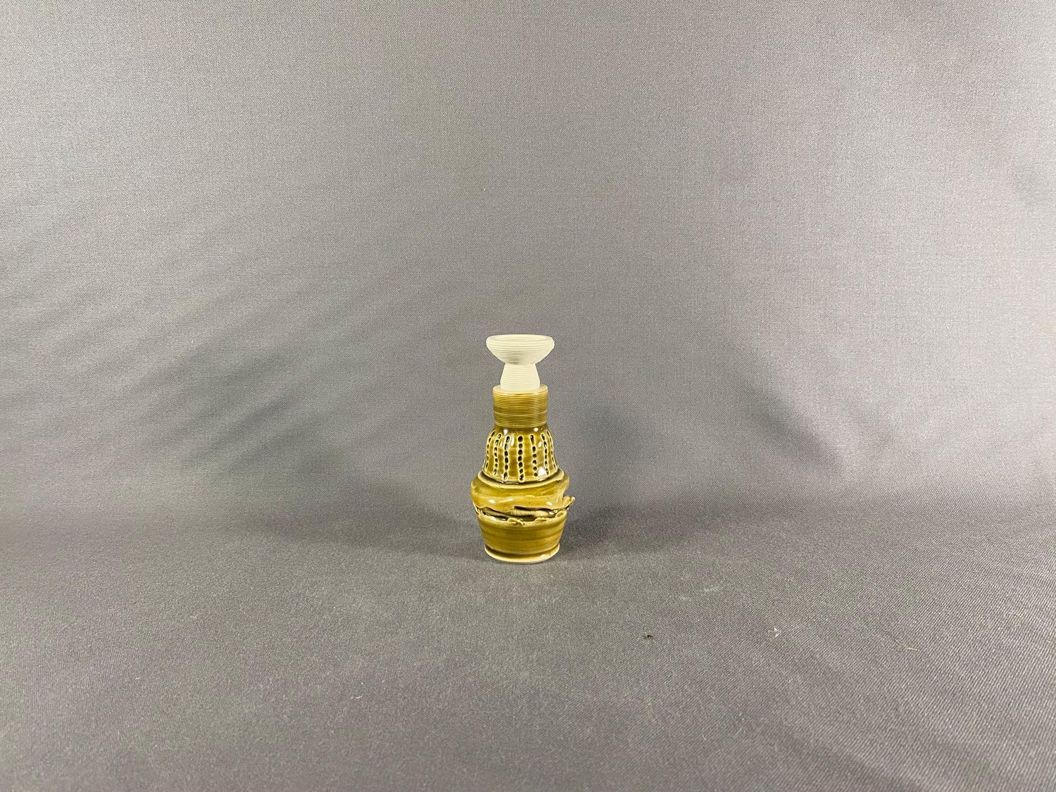 Bowl Piece Block Brown