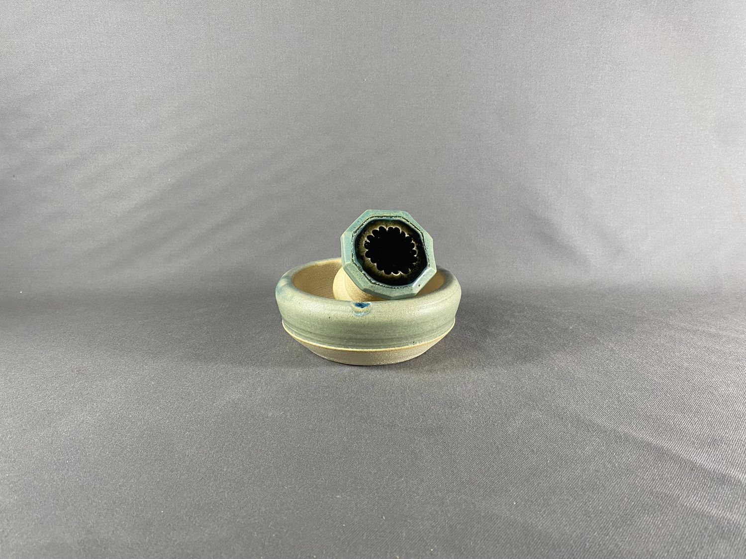 Mortar and Pestle Matte Blue