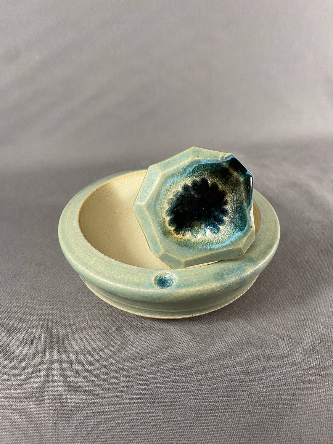 Mortar and Pestle Matte Blue