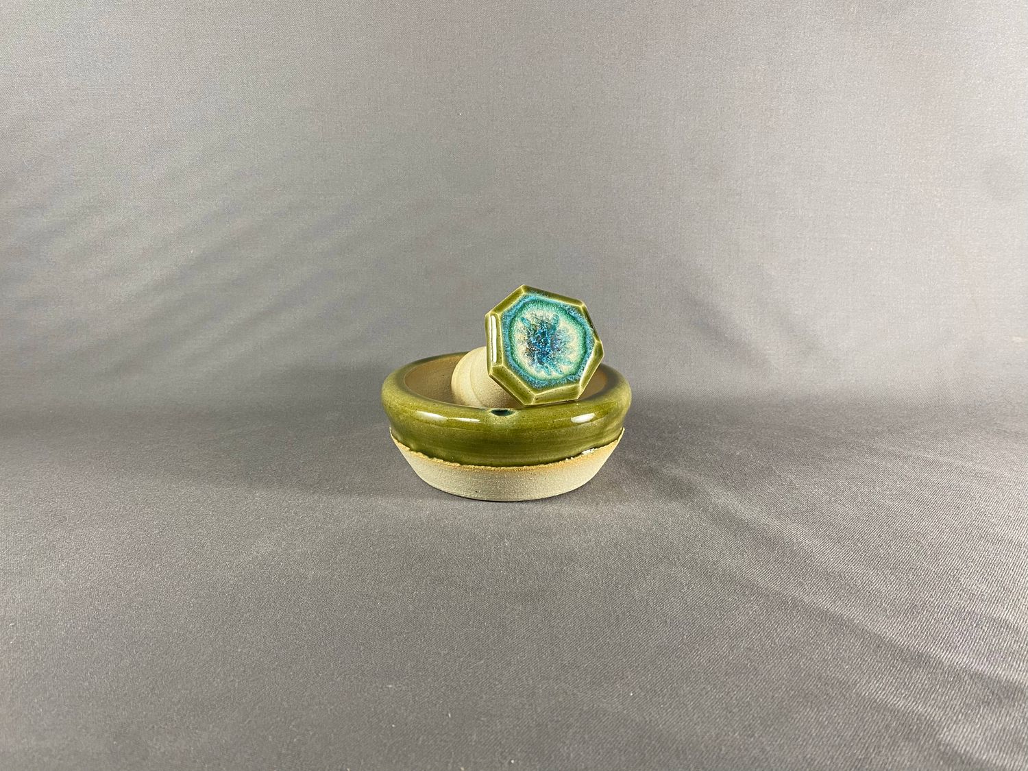 Mortar and Pestle Green