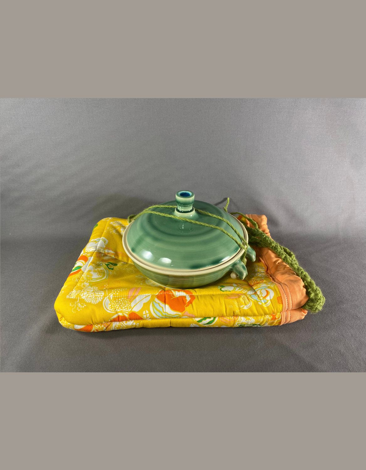 Latching/To Go/Picnic Baking Dish Blue With Insulated Carrying Bag