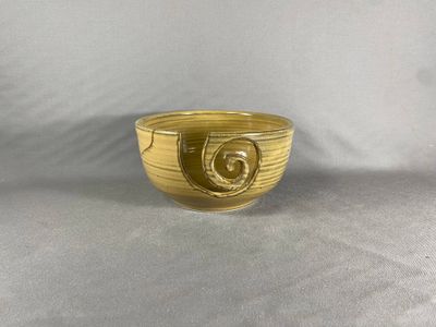 Yarn Bowl Broken Brown