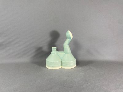 PrintaBong Matte Blue