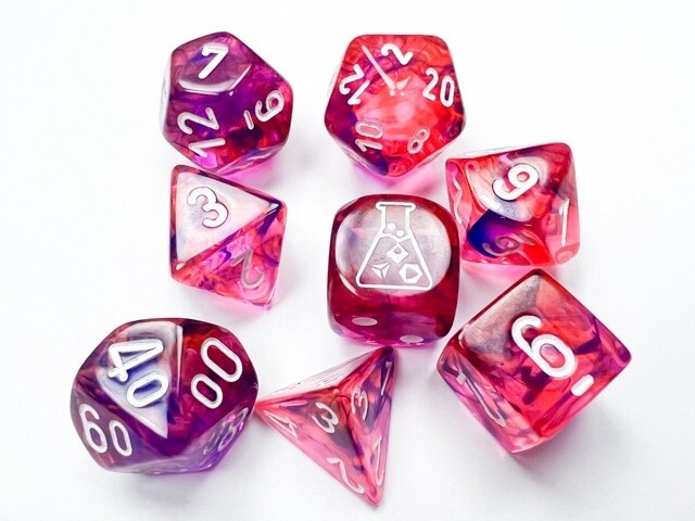Lab Dice Nebula  Black Light CHX 30057