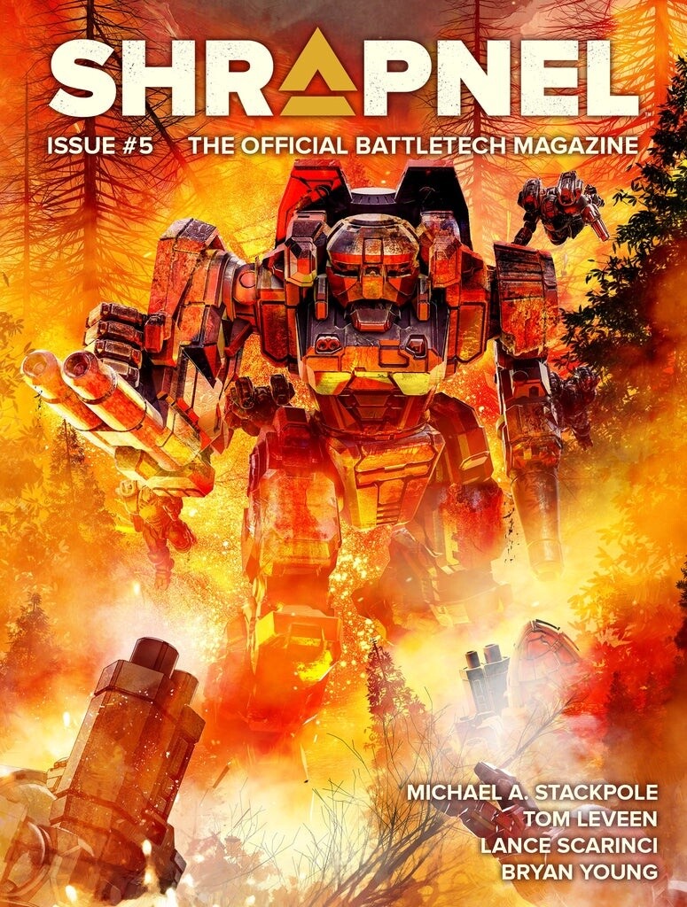 Battletech Shrapnel Magazine Issue #5