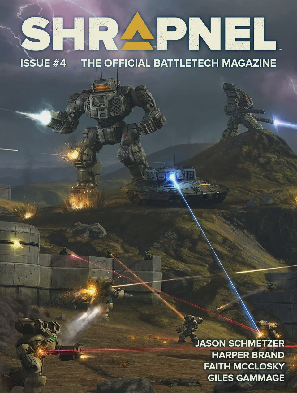 Battletech Shrapnel Magazine Issue #4
