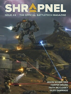 Battletech Shrapnel Magazine Issue #4