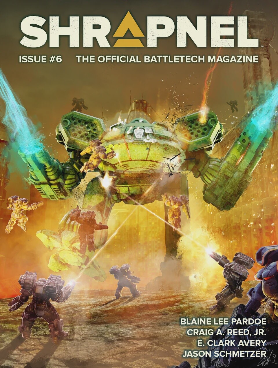 Battletech Shrapnel Magazine Issue #6