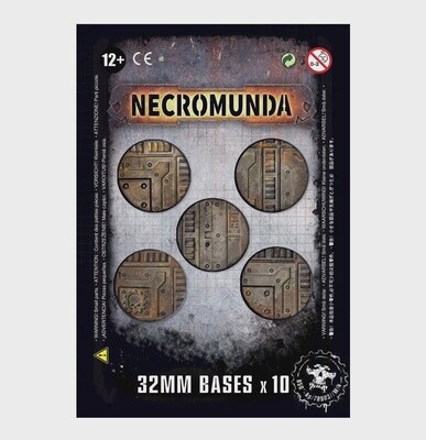 Necromunda 32mm Bases x 10