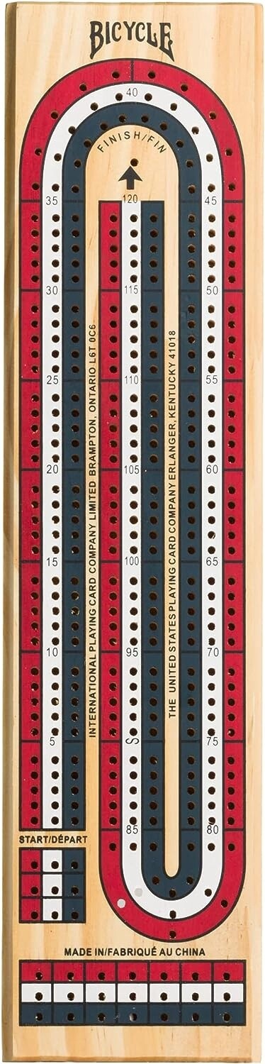 Bicycle Cribbage Board
