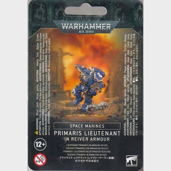 Space Marines Primaris Lieutenant in reiver armour
