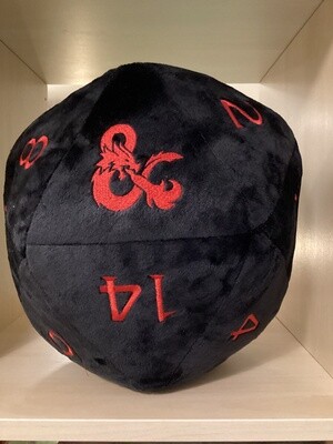 D20 Plush black Ultra Pro