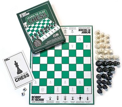 Bobby Fischer Learn To Play Chess, 16x20 size