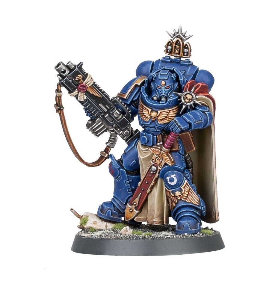 Space Marines Captain with Master-Crafted Heavy rifle