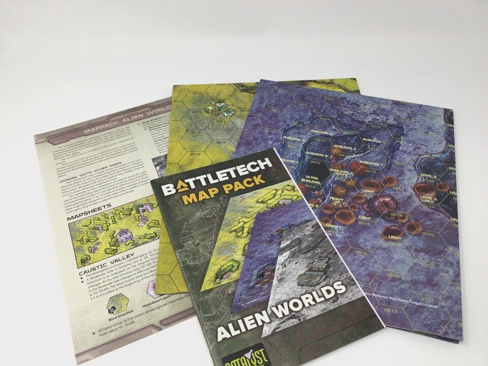 Battletech Map Pack, Alien Worlds