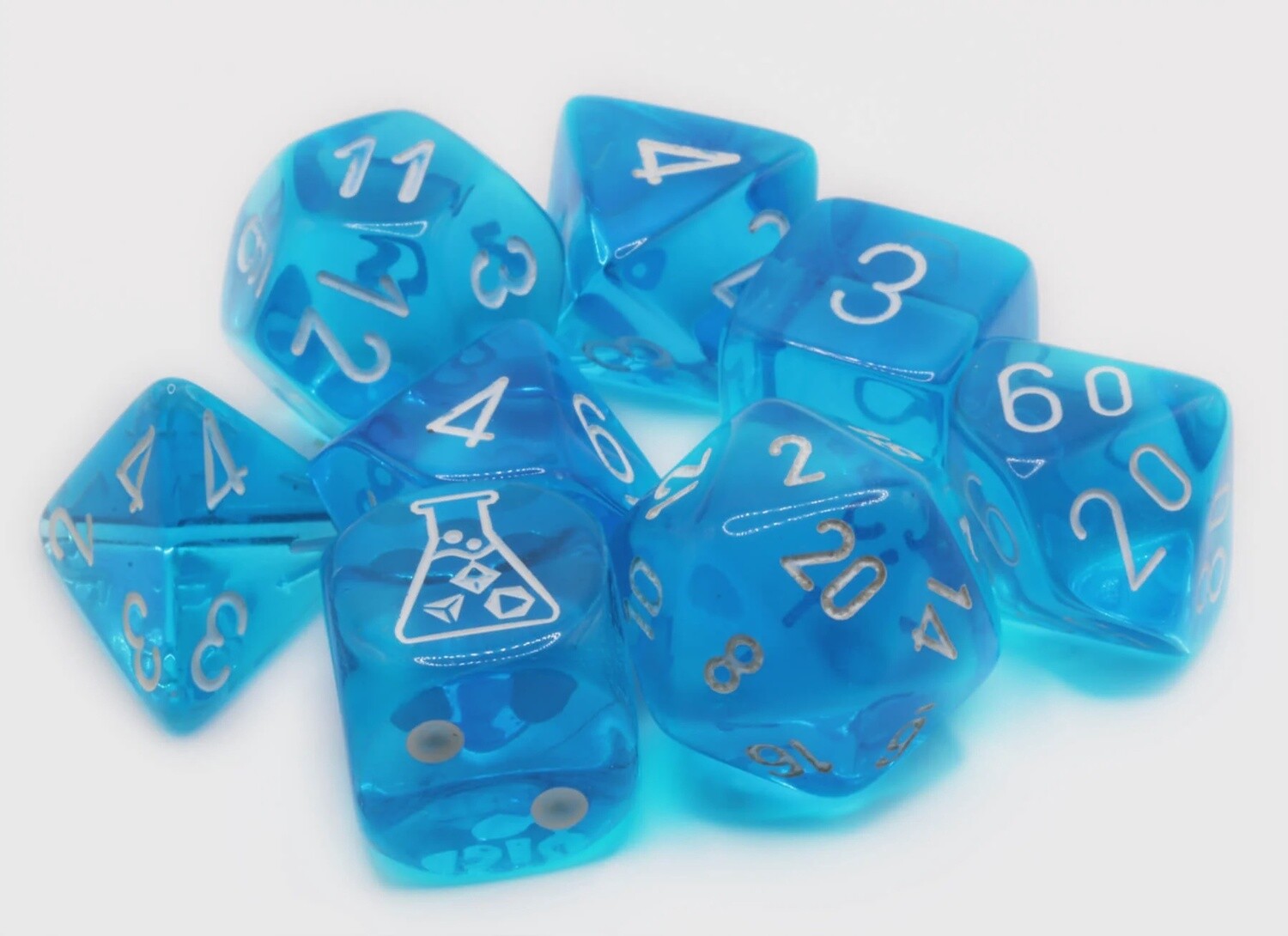 Lab Dice Tropical Blue