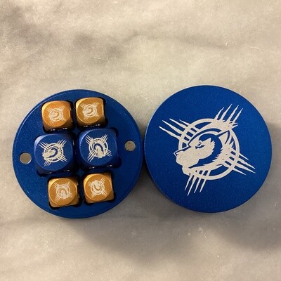Battletech Dice Puck Clan Wolverine