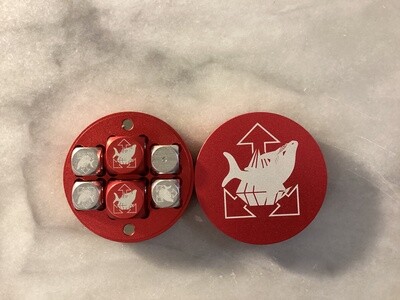 Battletech Dice Puck Clan Diamond Shark