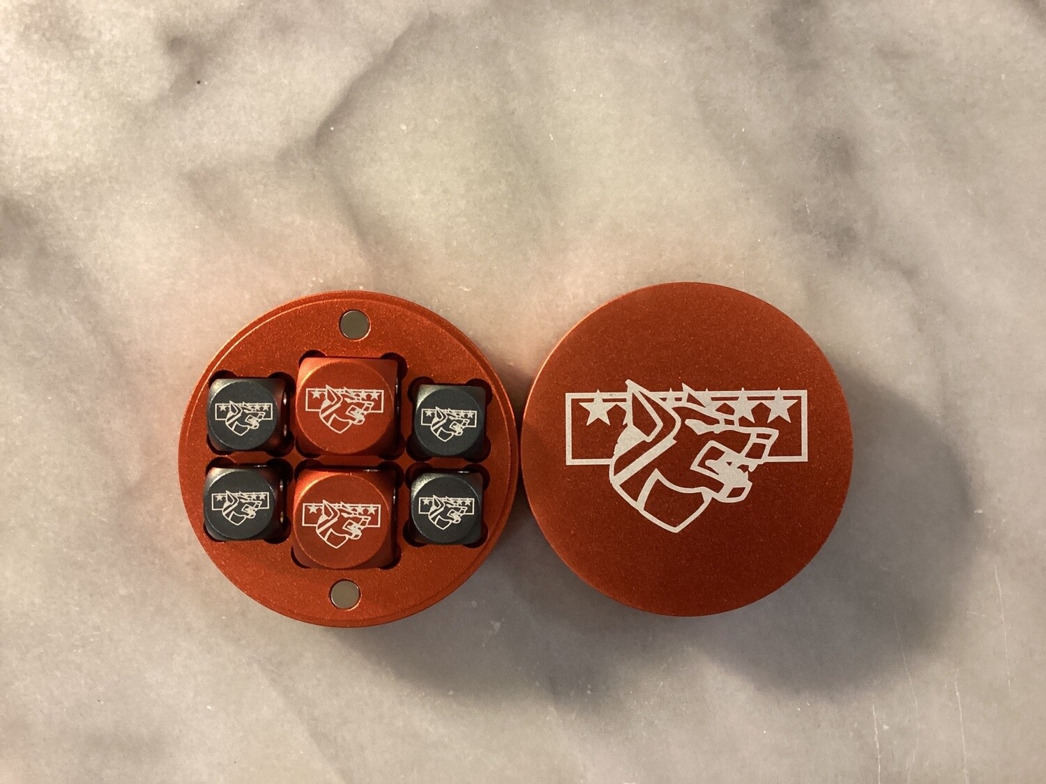 Battletech Dice Puck Wolf Clan