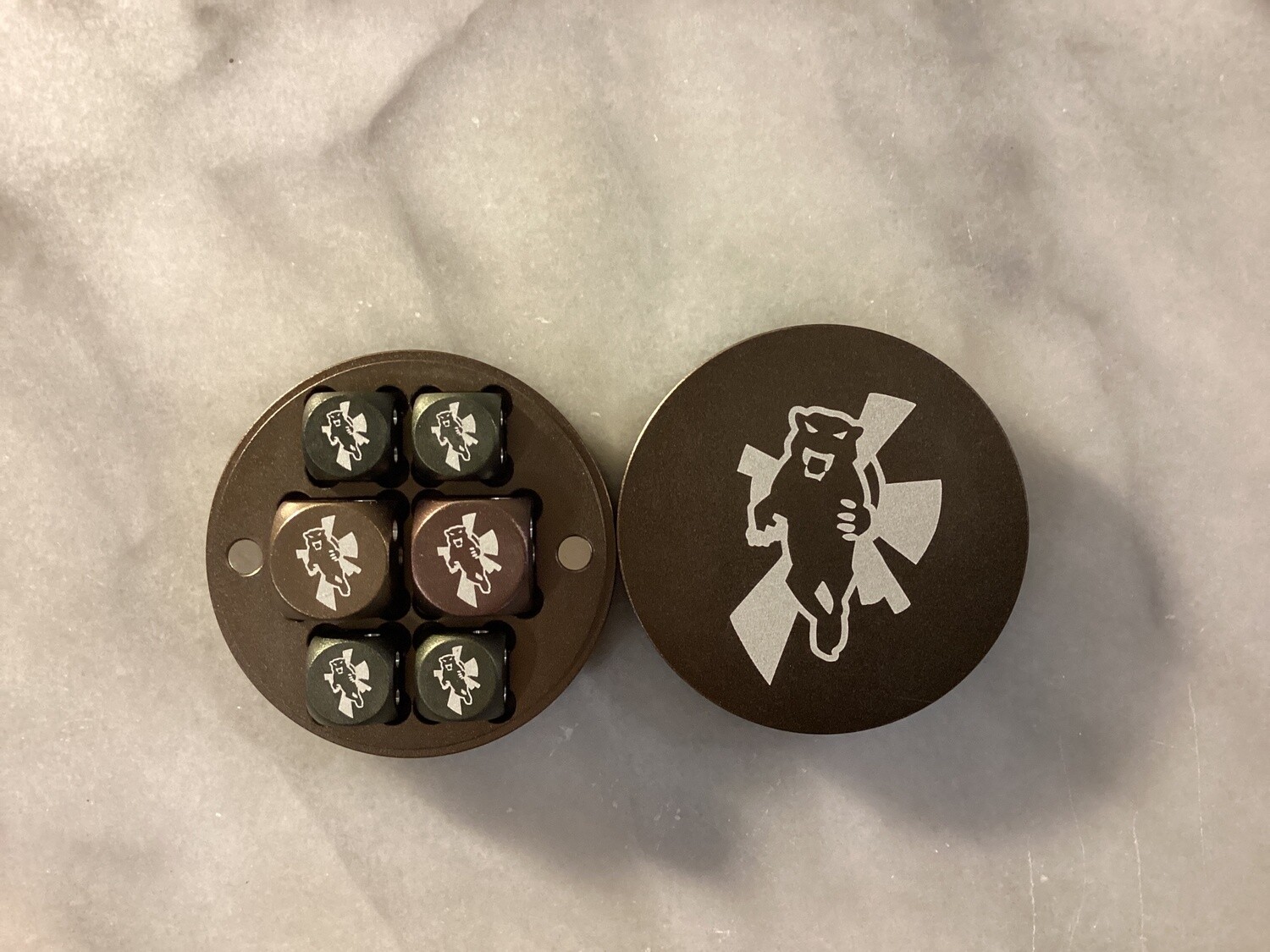 Battletech Dice Puck Clan Smoke Jaguar