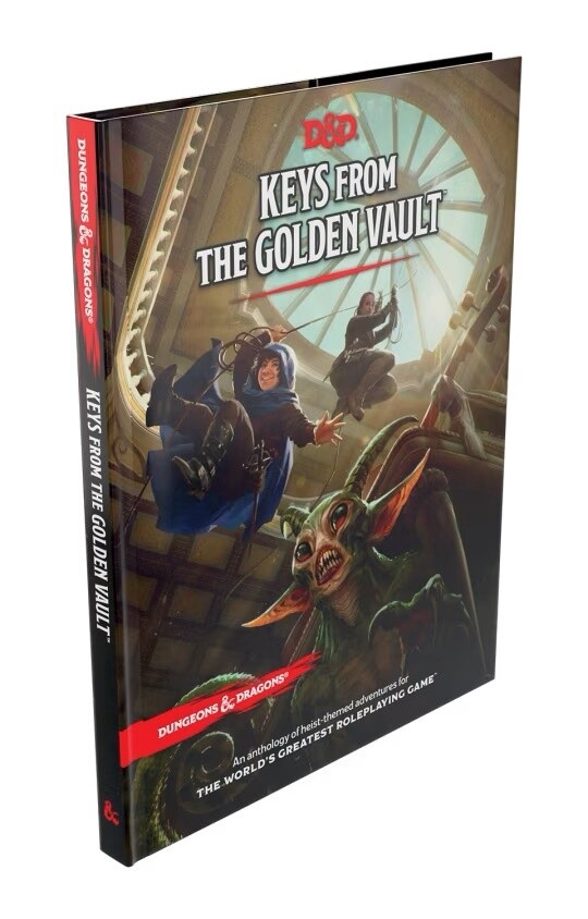 Dungeons and Dragons Keys from the Golden Vault