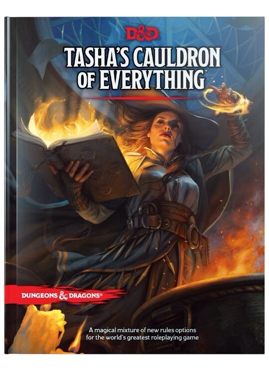 Dungeons and Dragons Tasha’s Cauldron of Everything