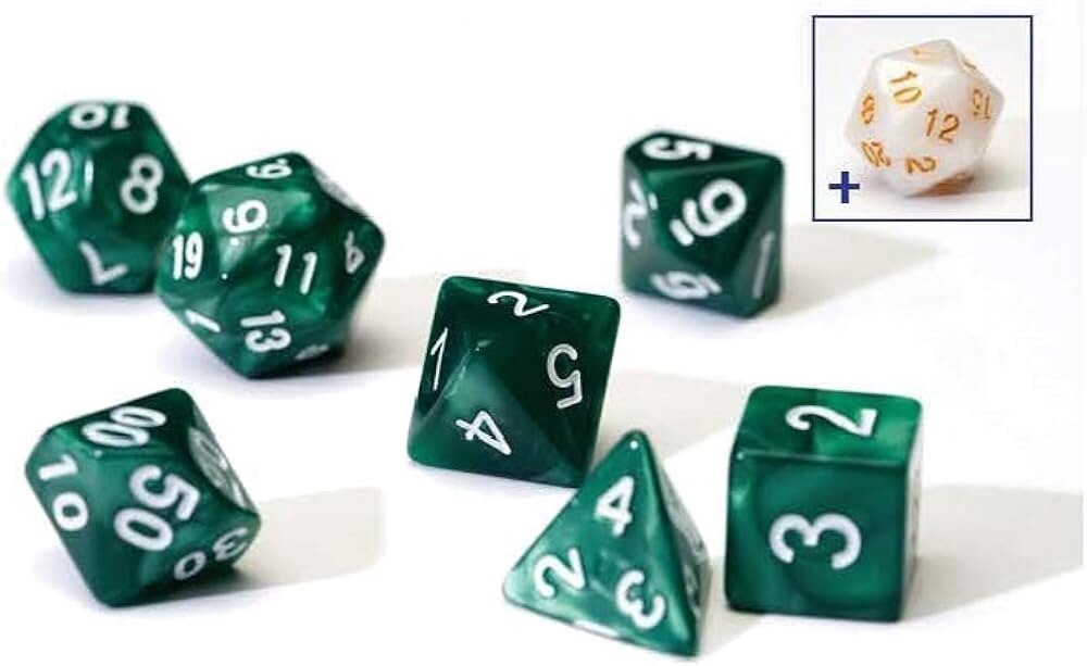 Sirius dice - Dark Green