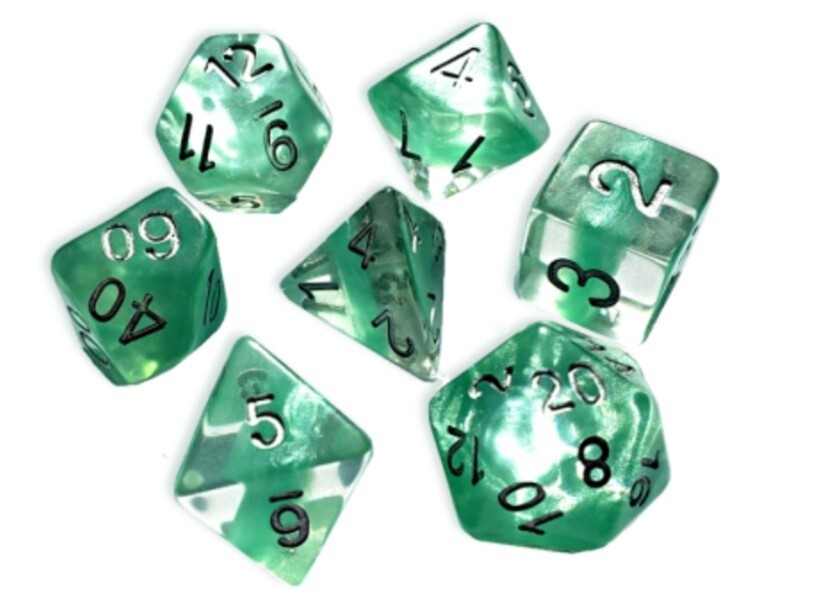 Neutron Dice Mint Light Green