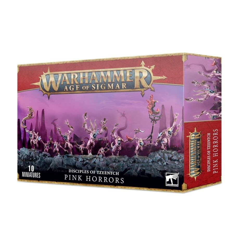 Warhammer Age Of Sigmar Disceples Of Tzeentch Pink Horrors
