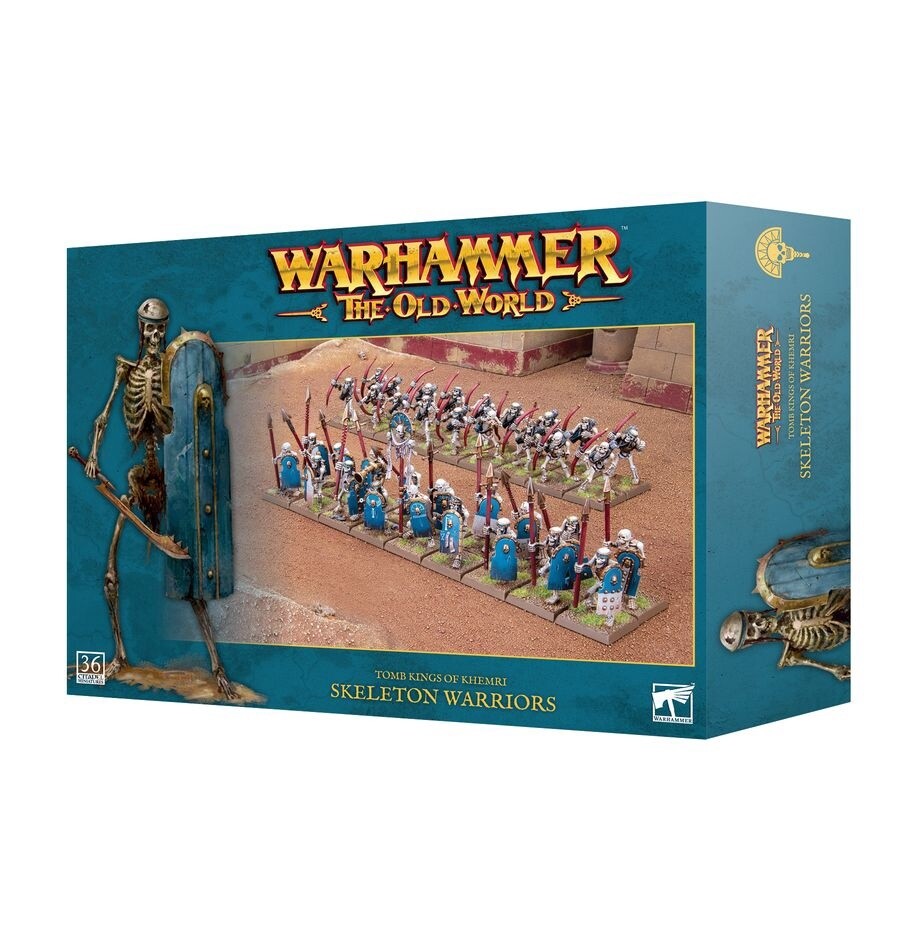 Warhammer The Old World Tomb Kings Of Khemri Skeleton Warriors