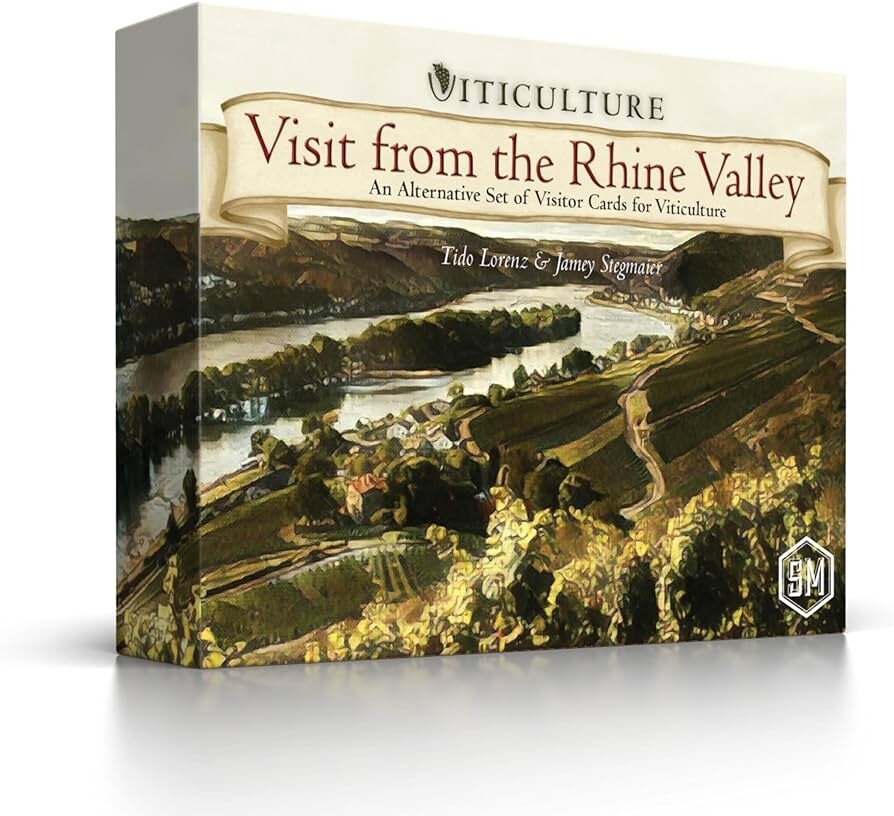 Visit from the Rhine Valley An Alternative Set of Visitor Cards For Viticulture