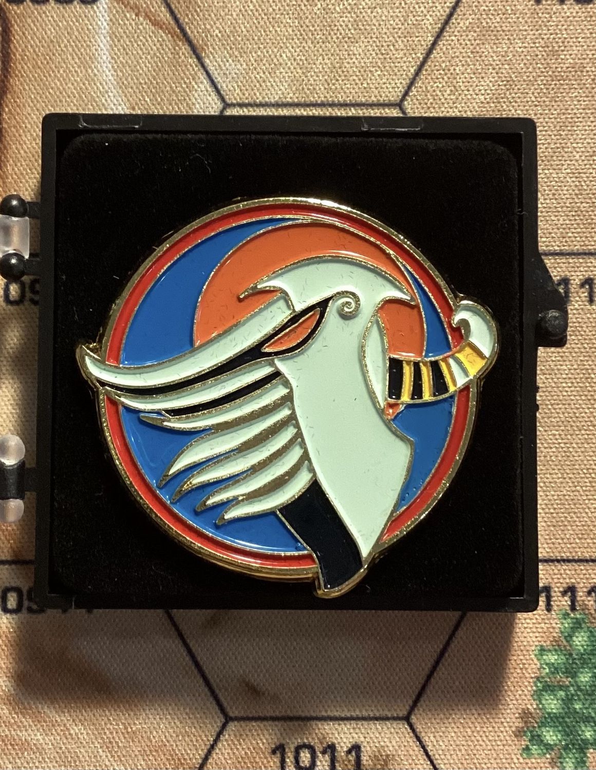 Battletech Ice Hellion Enamel Pin