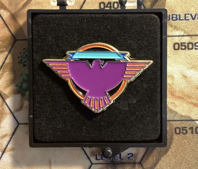 Battletech Free Worlds Enamel Pin