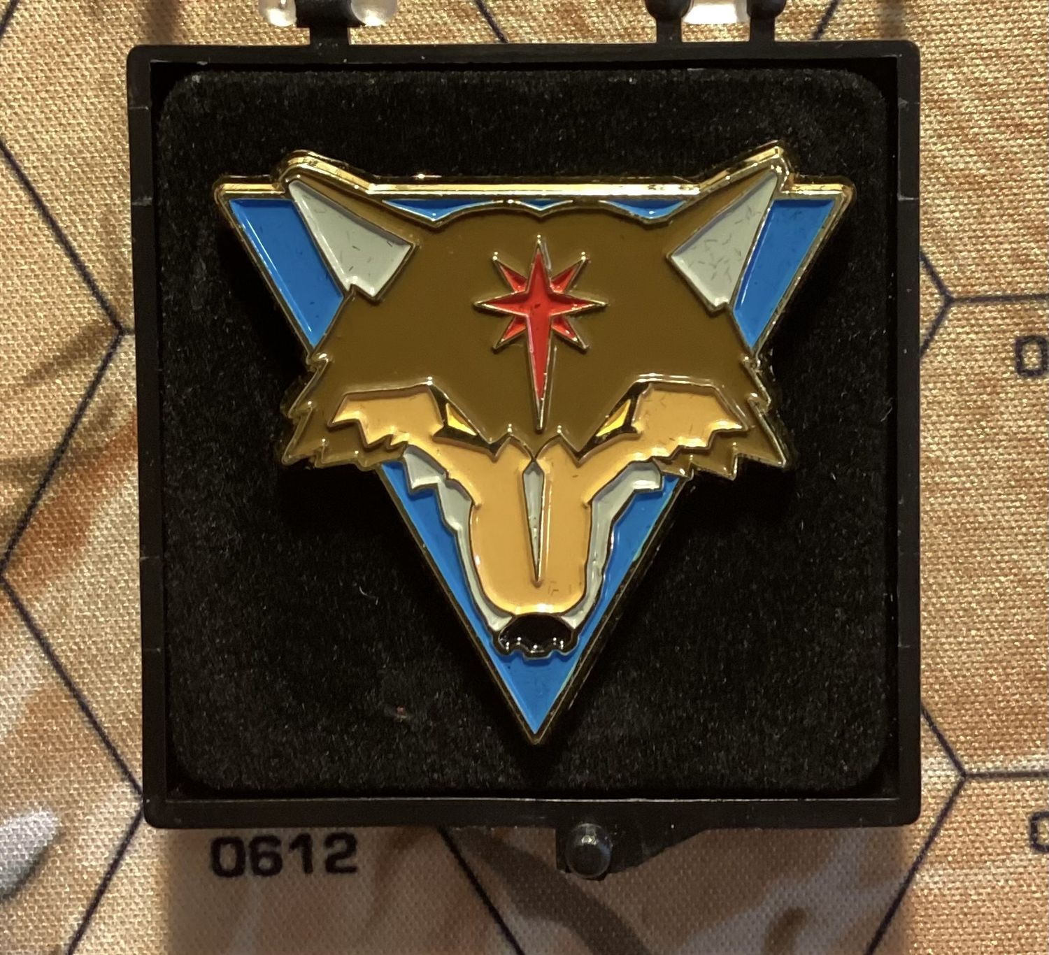 Battletech Clan Coyote Enamel  Pin