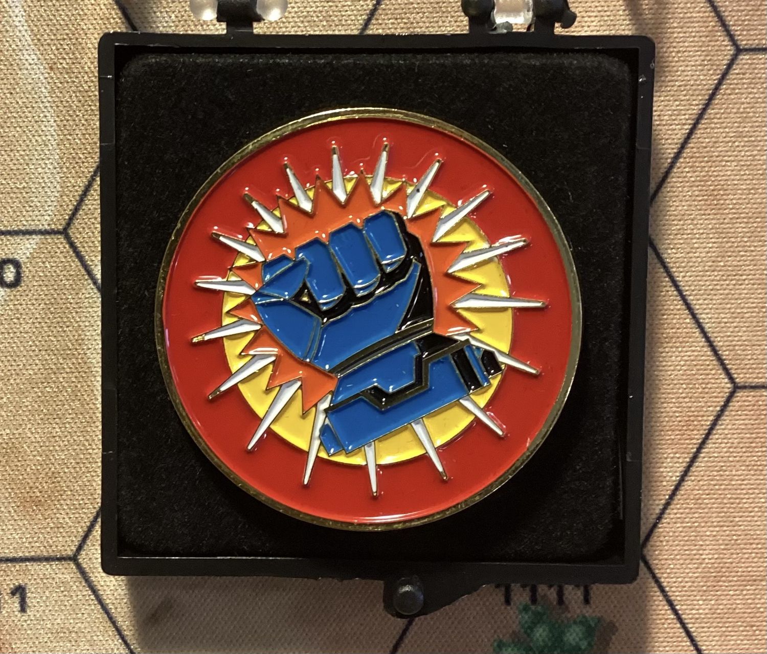Battletech FedCom Enamel Pin