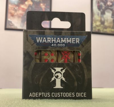 Warhammer Adeptus Custodes Dice