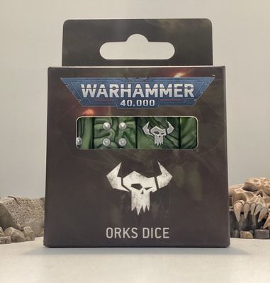 Warhammer Orks Dice Set