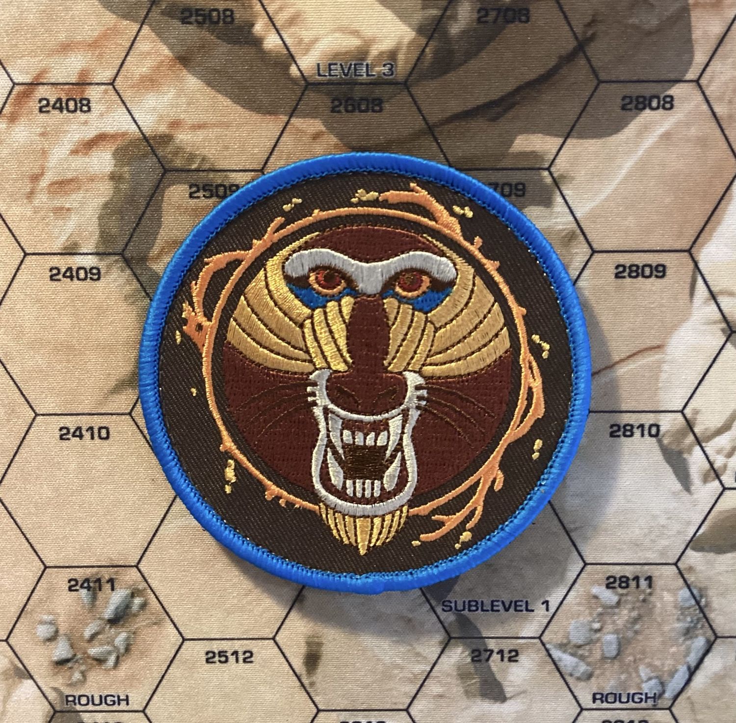 Battletech Clan Fire Mandril Patch