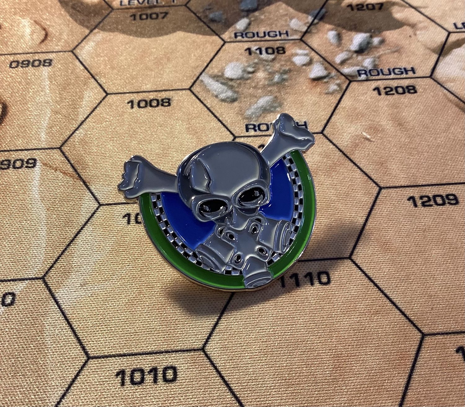 Battletech Simonson&#39;s Cutthroats Enamel Pin