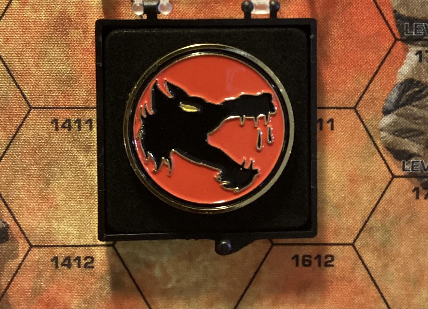 Battletech Wolf&#39;s Dragoons Enamel Pin