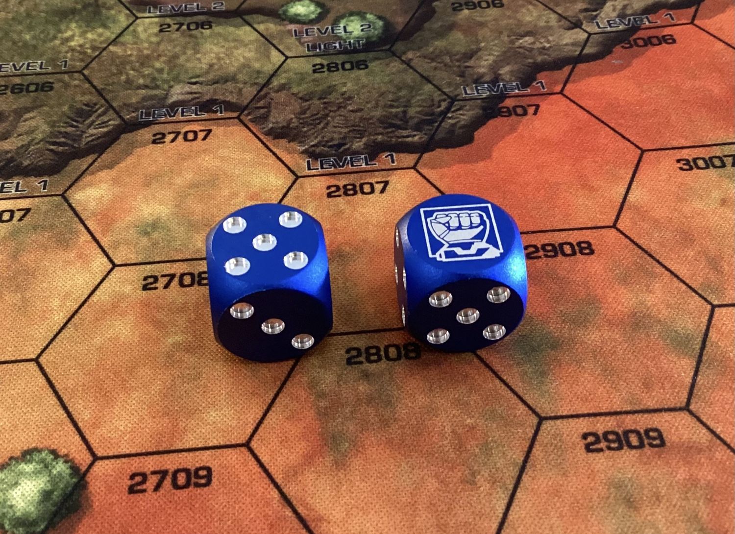 Dice pair Battletech Lyran Commonwealth